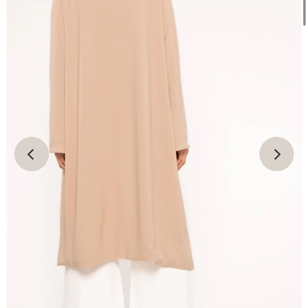 Elegant Tan Long Coat